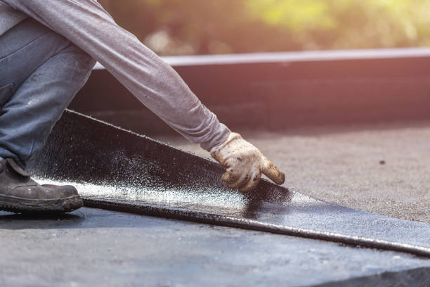 Professional Basement Waterproofing technician working in Williamsport, OH